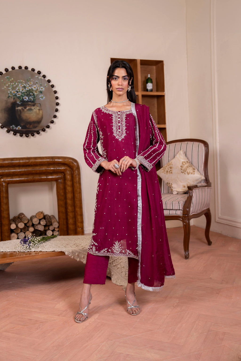 Signature Magenta 3 Piece