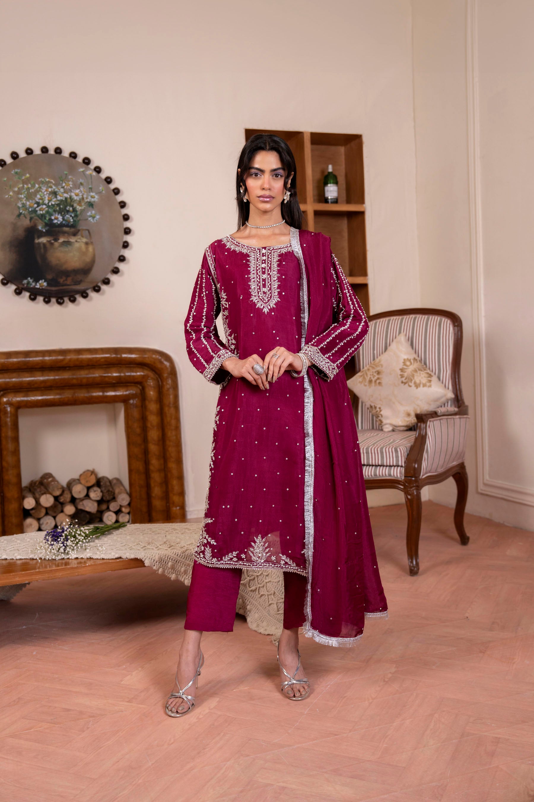 Signature Magenta 3 Piece