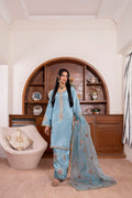 Azure Silk Luxe 3 Piece